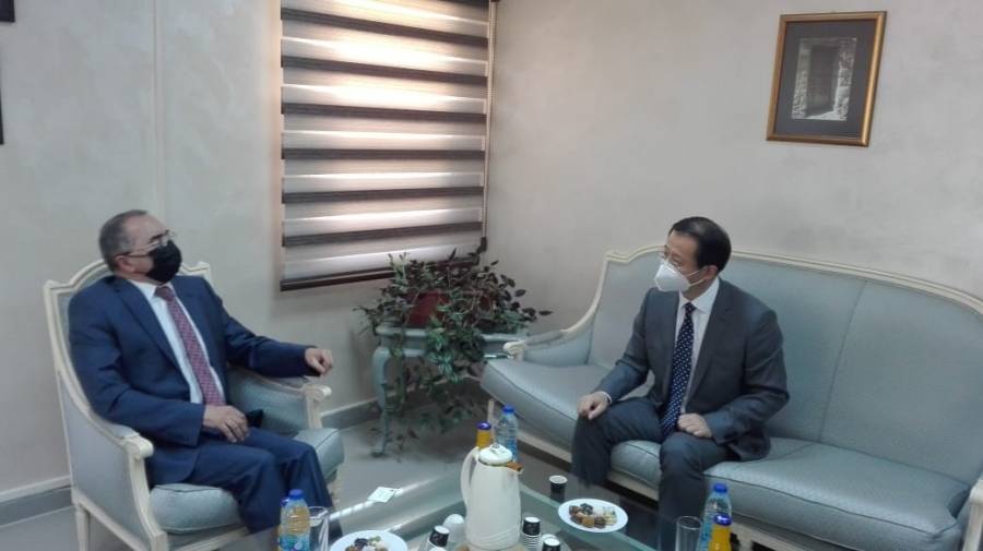 العرموطي يبحث مع السفير الصيني أواصر التعاون في قضايا حقوق الإنسان