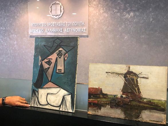 Picasso painting found in Greek gorge years after heist