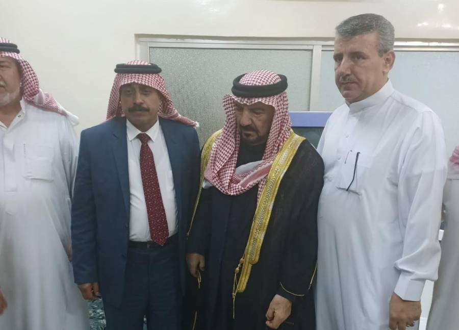 الحجايا ينقل تحيات الملك للشيوخ محمد النعيمات وخالد البزايعة في معان... صور