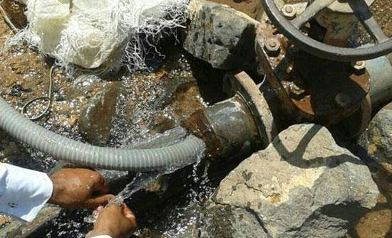 1.4 مليون متر مكعب من المياه سحبت نتيجة الاعتداءات