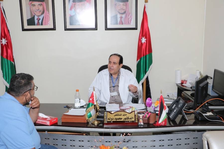 المباشرة بتوسعة قسم غسيل الكلى في مستشفى الزرقاء الحكومي... فيديو