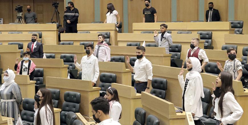 Jordanian Children’s Parliament session begins