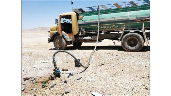 الكــرك : ضبــط صهاريج تعـتـدي عــلـى خط مياه بنحو 100 متر مكعب بالساعة