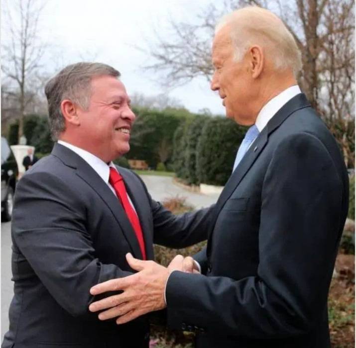 الملك يلتقي بايدن في 19 الشهر الحالي