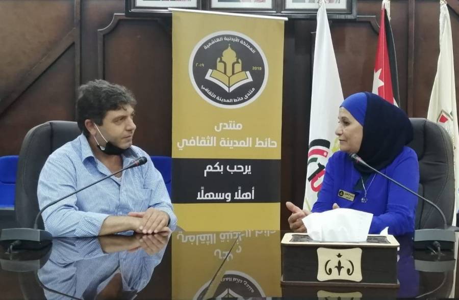 الناطور لنيروز : نسعى في حائط المدينة الى تنمية المجتمعات ثقافيا وفكريا في محافظة اربد