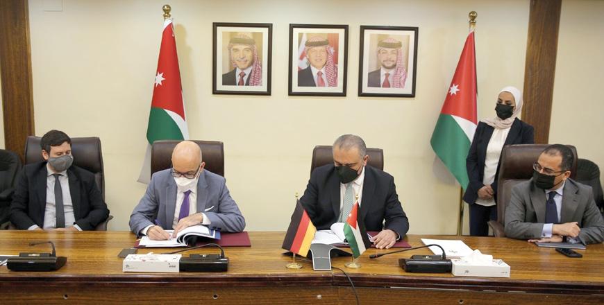 Jordan, German Development Bank sign agreements worth 89m euros