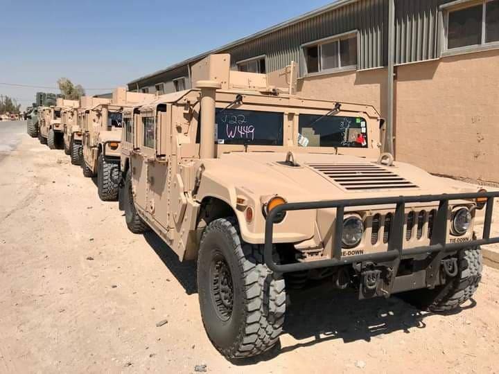 القوات المسلحة الأردنية تتسلم 113 همر_صور