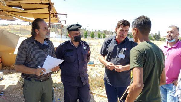 بلدية السلط تنذر أصحاب المعرّشات العشوائية