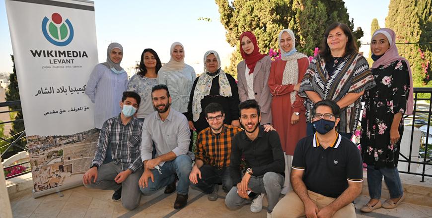 Wikimedia Levant’s members celebrate 18th anniversary of Wikipedia Arabia