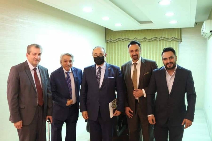 دودين يزور شركة المربع الذهبي.. صور