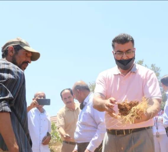 الحنيفات يؤكد على تعميم مشاريع الزراعة الريادية ودعمها