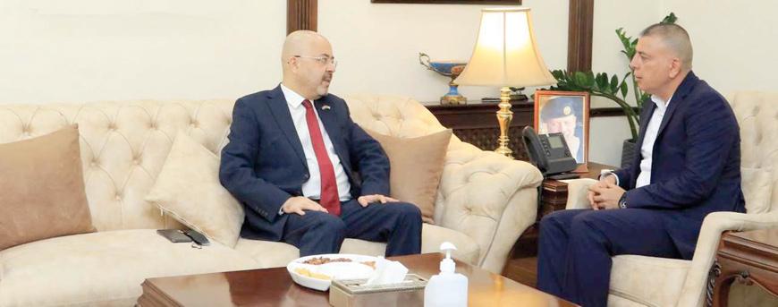 Faraiah, Iraq ambassador discuss cooperation