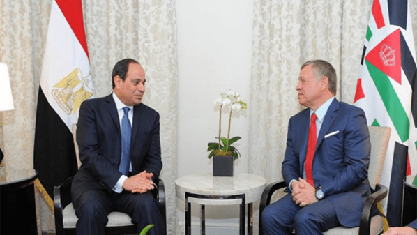 الملك يهنئ الرئيس المصري بذكرى ثورة 23 تموز