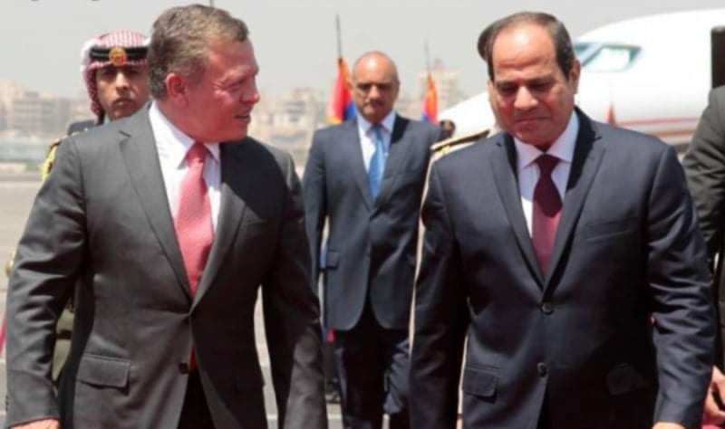 الملك يتلقى اتصالا من السيسي