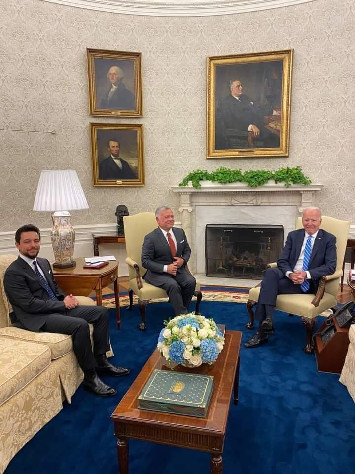 الملك لبايدن: ضرورة العمل معا لمواجهة التحديات