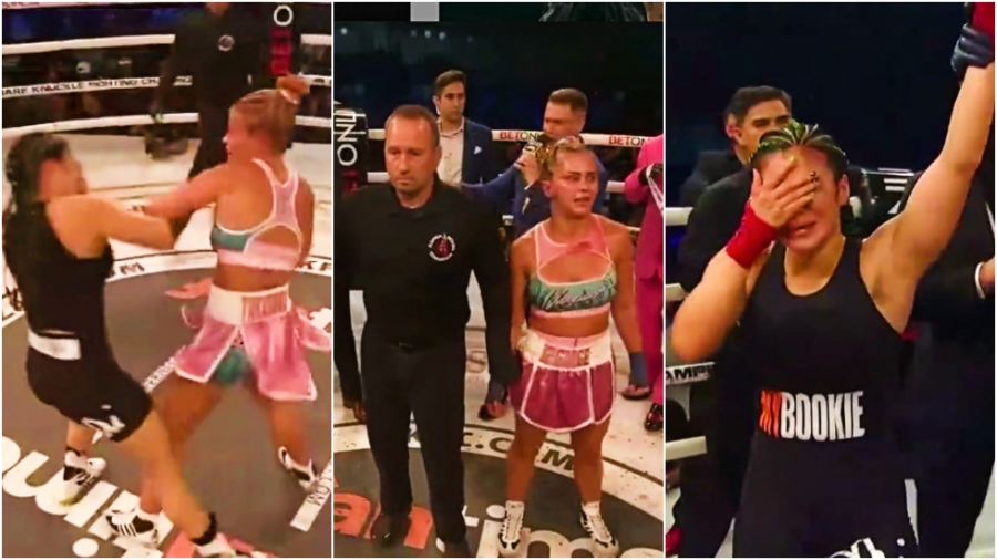 Turn the Paige! Fight siren VanZant STORMS OUT of ring after losing bareknuckle grudge match to Rachael Ostovich (VIDEO)