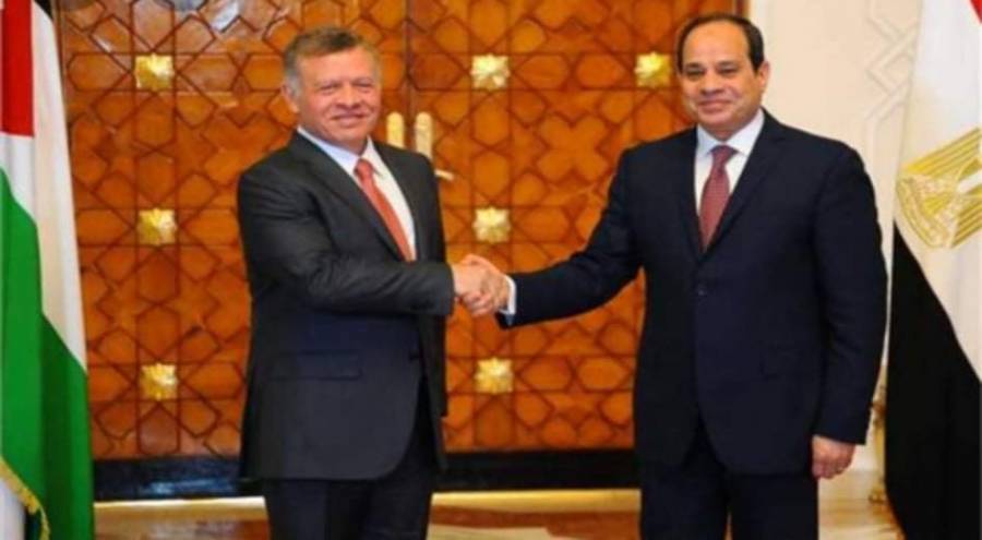 الصفدي ينقل رسالة من الملك إلى السيسي