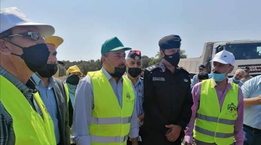 حملة نظافة بيئية شاملة في محافظة اربد برعاية الفواز