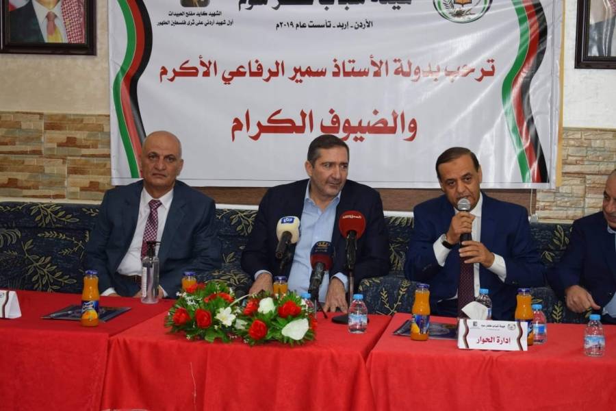 رئيس اللجنة الملكية يلتقي الفعاليات الشعبية في لواء بني كنانة ... مصور