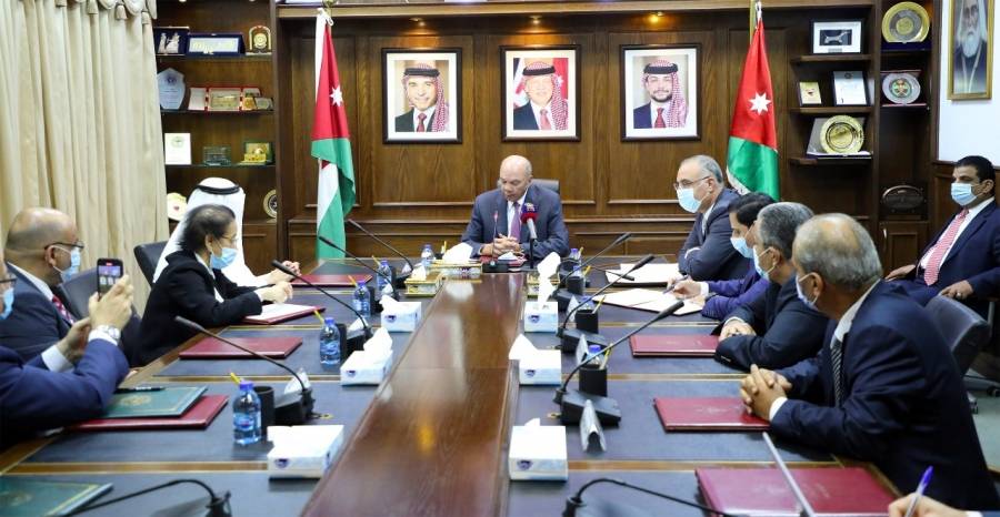 توقيع مذكرة تفاهم بين مجلس الأعيان والمعهد العربي للتخطيط