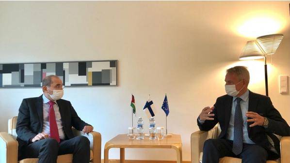 وزير الخارجية يبحث مع نظيره الفنلندي تعميق الشراكة الأردنيةالأوروبية