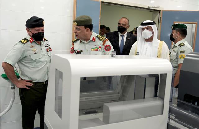 King inaugurates Military Oncology Centre in Amman