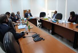 الوطني لحقوق الإنسان يبحث مع وفد فلسطيني التعاون المشترك