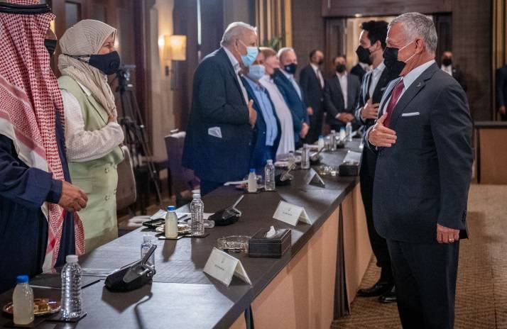 الملك : الدعم المطلق من المملكة الأردنية الهاشمية وجميع مؤسساتها للقدس والمقدسات الإسلامية والمسيحية فيها