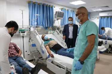 الجيش العربي ينفذ حملة للتبرع بالدم لأهلنا في غزة.. صور