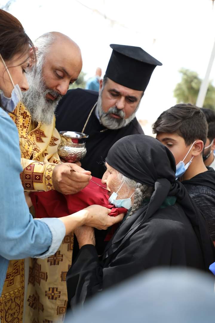 الكنيسة الأرثوذكسية تقيم قداساً إحتفالياً في موقع مار إلياس الأثري... صور