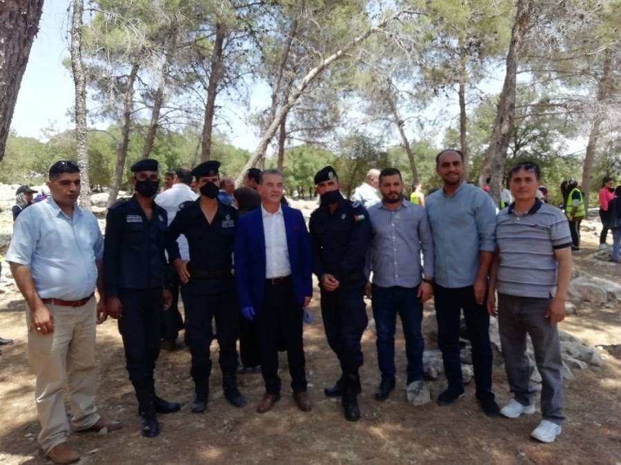 جامعة البلقاء تنفذ حملة توعوية في منطقة جلعد بالسلط