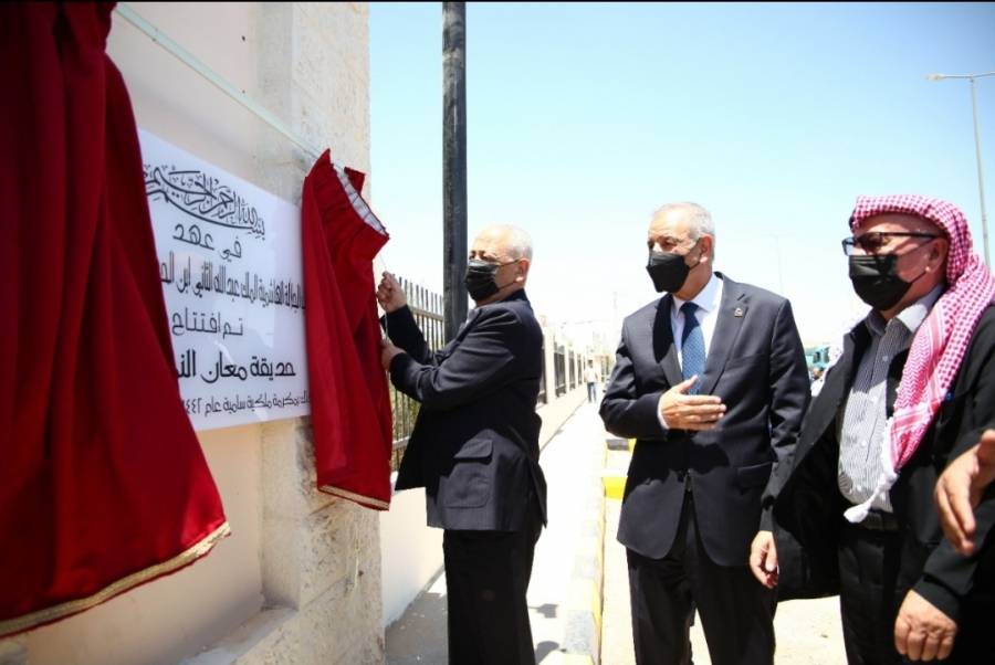 العيسوي يفتتح مشاريع مبادرات ملكية في محافظتي الطفيلة ومعان