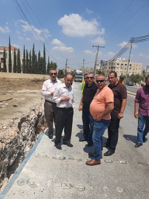وزير المياه والري يتفقد واقع التزويد المائي في  محافظتي اربد و جرش