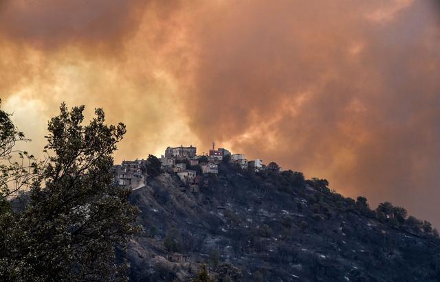 Algeria mourns 65 dead as Mediterranean wildfires spread