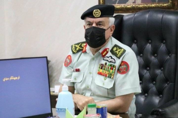 الحنيطي يتابع اجتماعاً مع الجانب البحريني عبر تقنية الاتصال المرئي