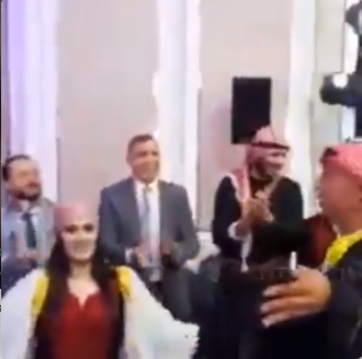 بالفيديو .. سعد جابر يرقص الدحية في تكريم نجوم أولمبياد طوكيو 2020