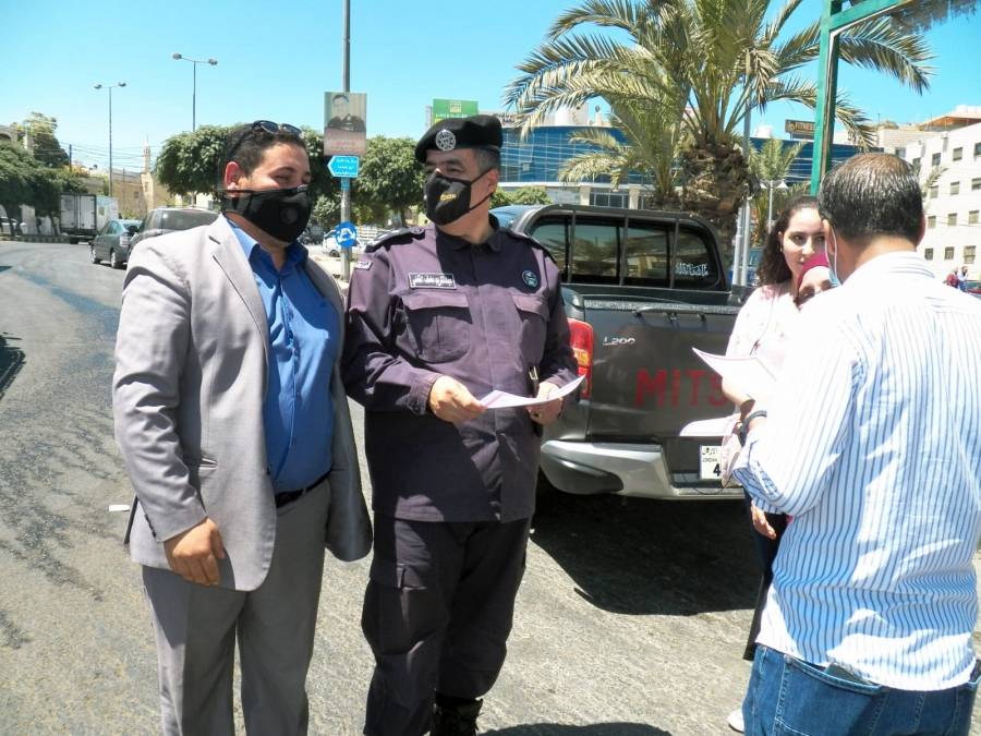 شرطه شرق عمان وتوعية ضد إطلاق العيارات النارية