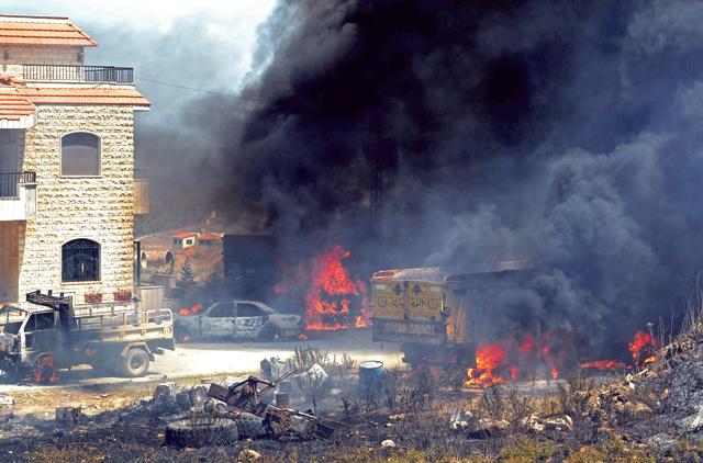 Lebanon fuel tank explosion kills 28, overwhelms hospitals