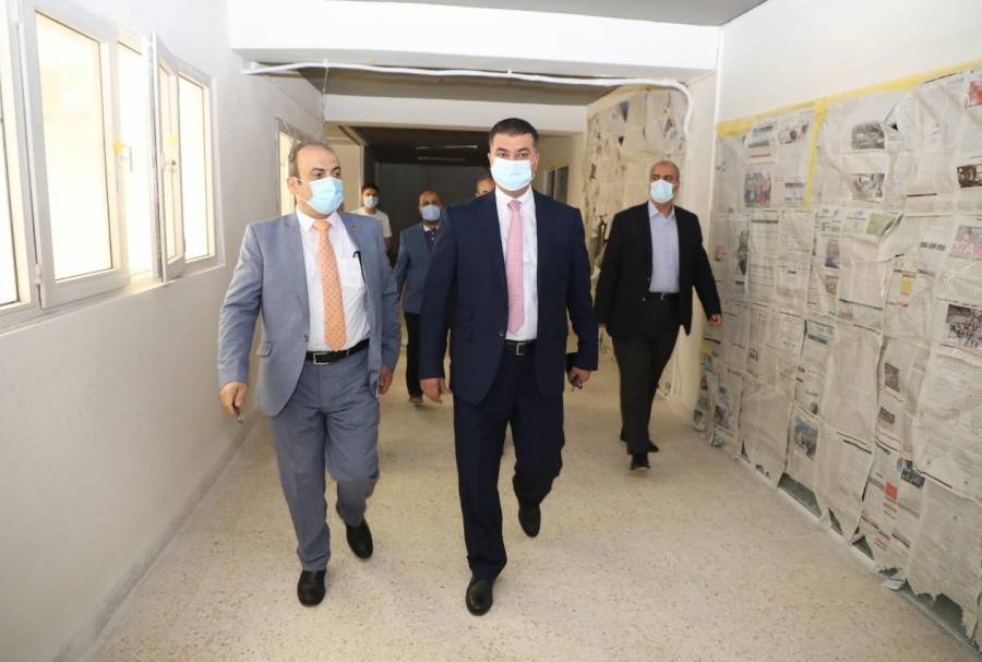 وزير الزراعة يطّلع على البنى التحتية لإنشاء حاضنة الابتكار الزراعي