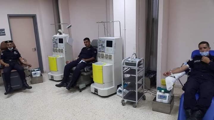 مديرية الأمن العام تستجيب لمناشدة مواطنة بحاجة للدم في إربد