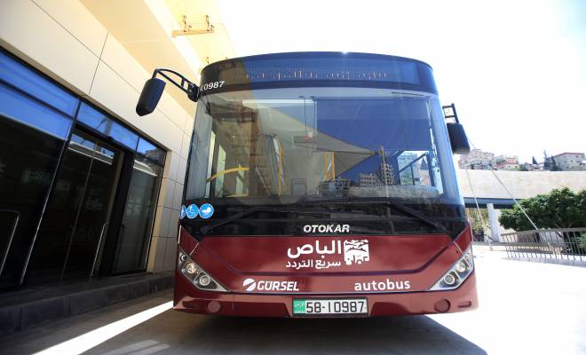 توقعات بانتهاء الباص السريع بين عمان والزرقاء العام المقبل