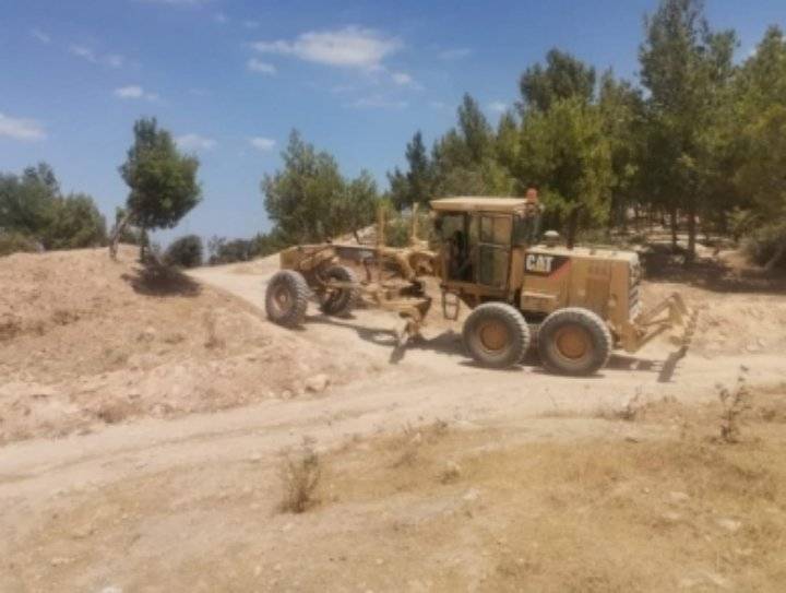 خطوط نار ترابية في لواء الطيبة باربد،، ماذا فعلت الزراعة للحد من الحرائق