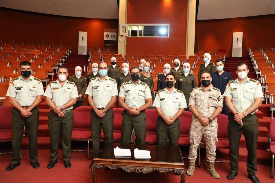 أختتام دورة تخطيط القلب المتقدم في الخدمات الطبية الملكية...