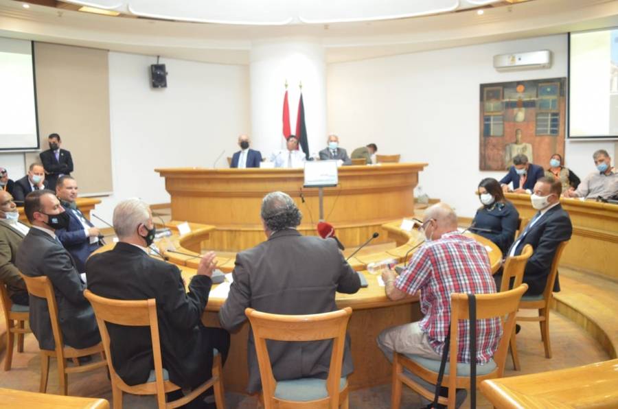 احتفالية أردنية مصرية بمئوية المملكة