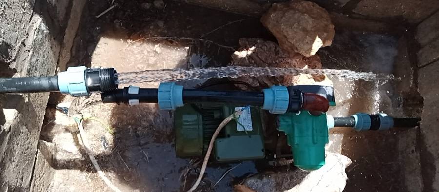 المياه :  ضبط اعتداءات على خط ناقل في السلط  تسحب كميات كبيرة من المياه لتزويد مزرعة اسماك