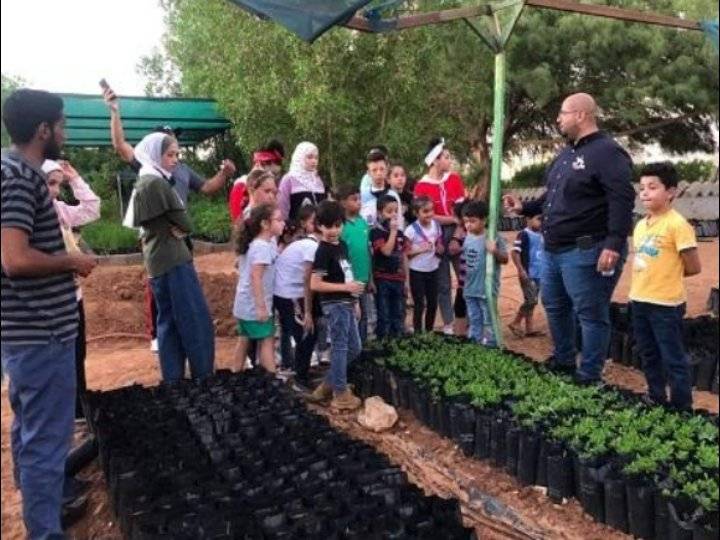 فعالية ترويحية زراعية لاطفال العقبة