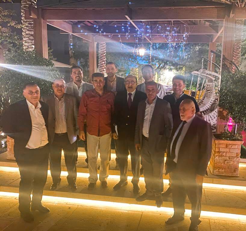 طاهر المصري ونواب في منزل المسلماني