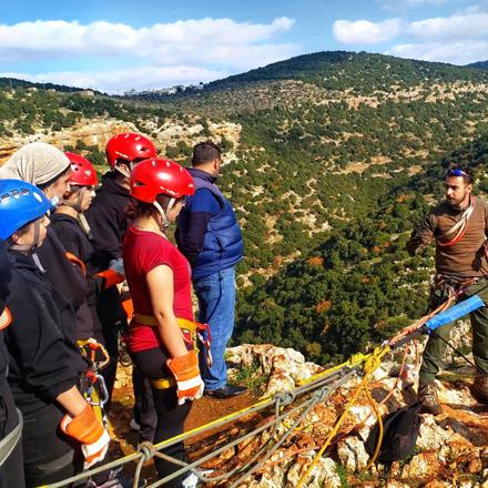 Young Jordanian shows ropes of adventure travel to enthusiasts