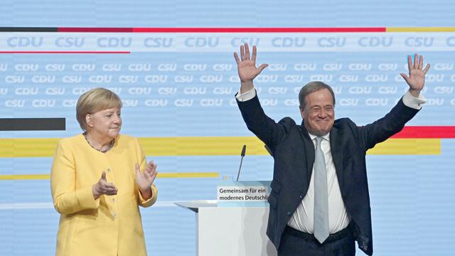 As conservatives fortunes plunge, Merkel rides to rescue