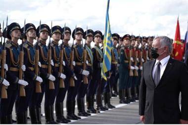 الملك يجري اليوم مباحثات مع الرئيس الروسي في موسكو